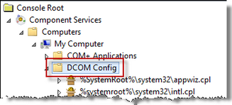 ComponentServices-DCOMConfig