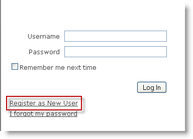 Example Login Window